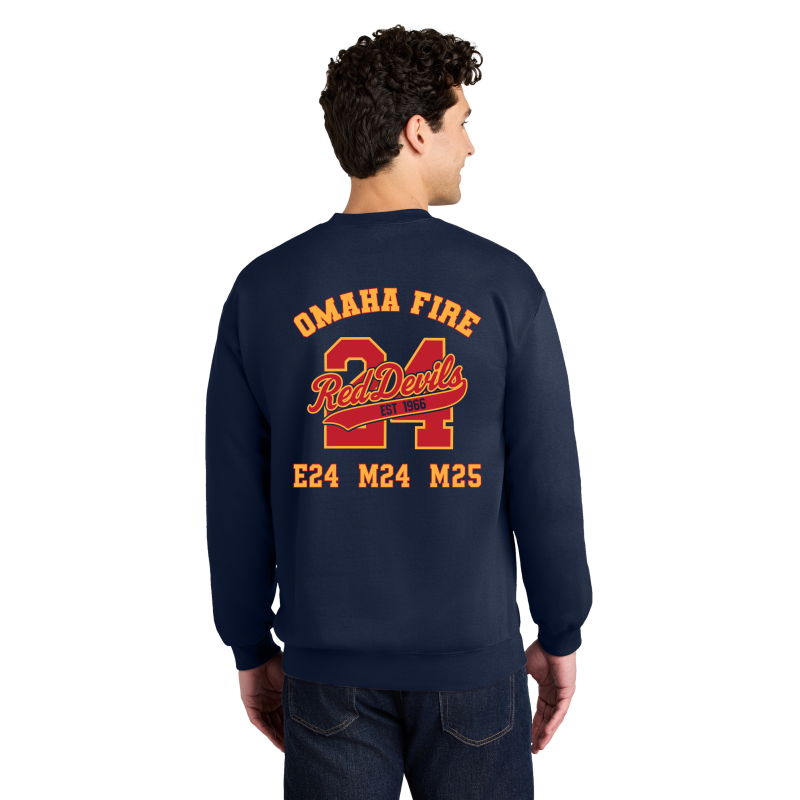 OFD24 Off-Duty Jersey Crewneck Sweatshirt