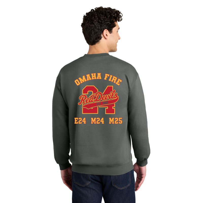 OFD24 Off-Duty Jersey Crewneck Sweatshirt