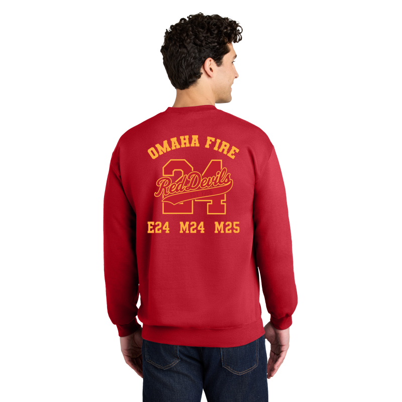 OFD24 Off-Duty Jersey Crewneck Sweatshirt