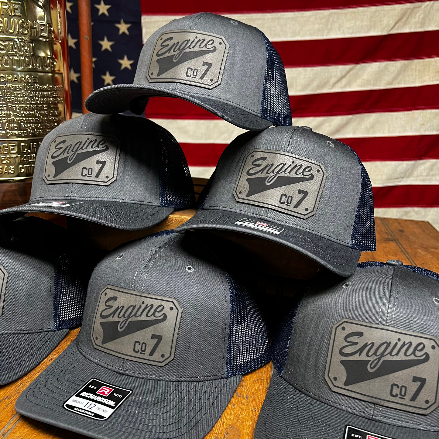 Leather Patch Hat - Custom