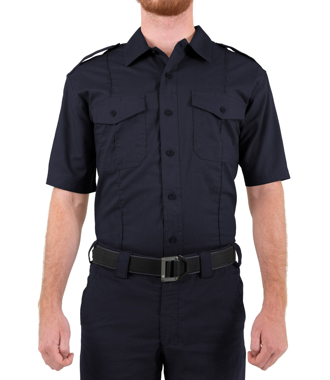 Men's V2 PRO DUTY™ Uniform Short Sleeve Shirt – Black