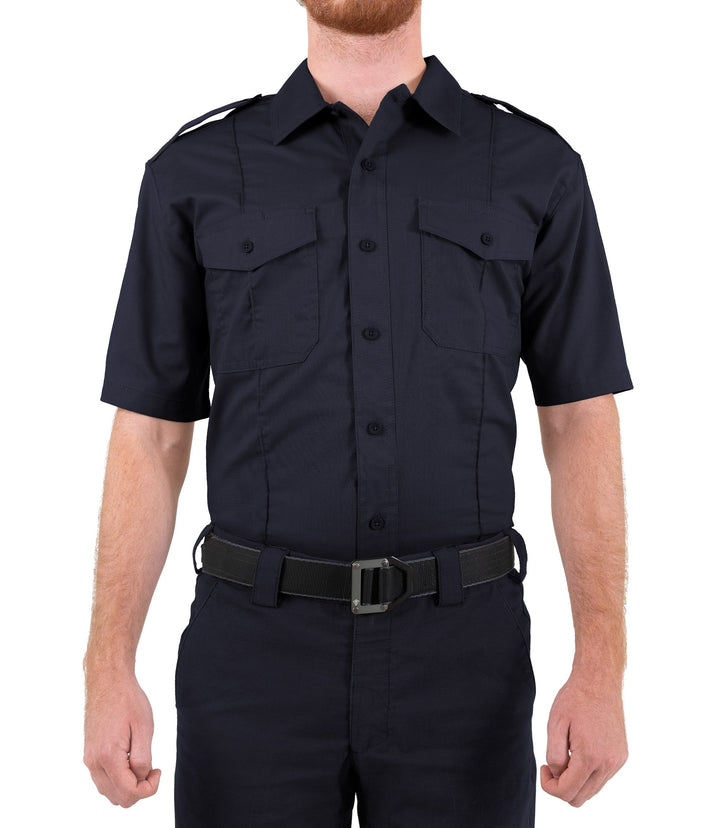 Men's V2 PRO DUTY™ Uniform Short Sleeve Shirt – Black