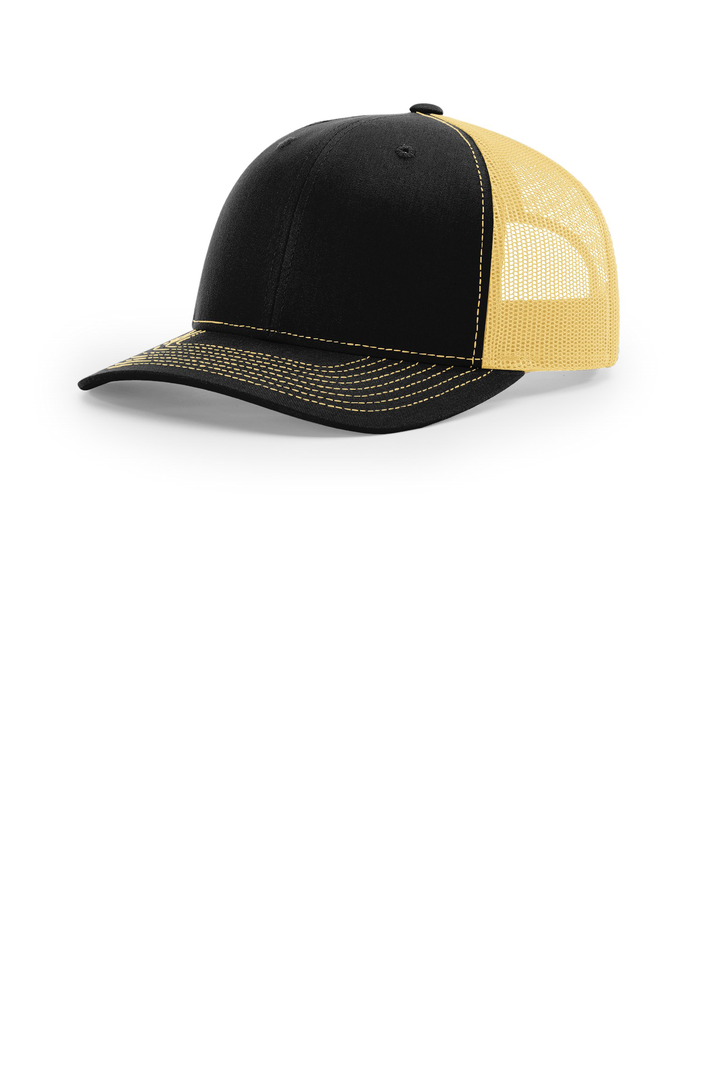 Richardson 112 Black/ Vegas Gold