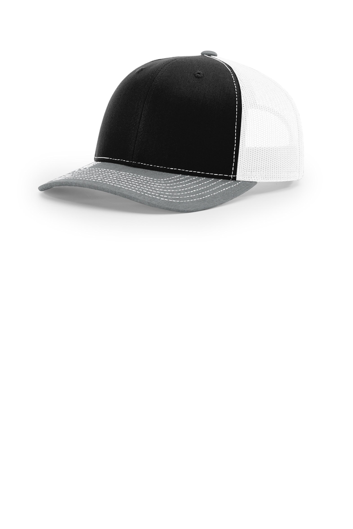 Richardson 112 Black/ White/ Heather Grey