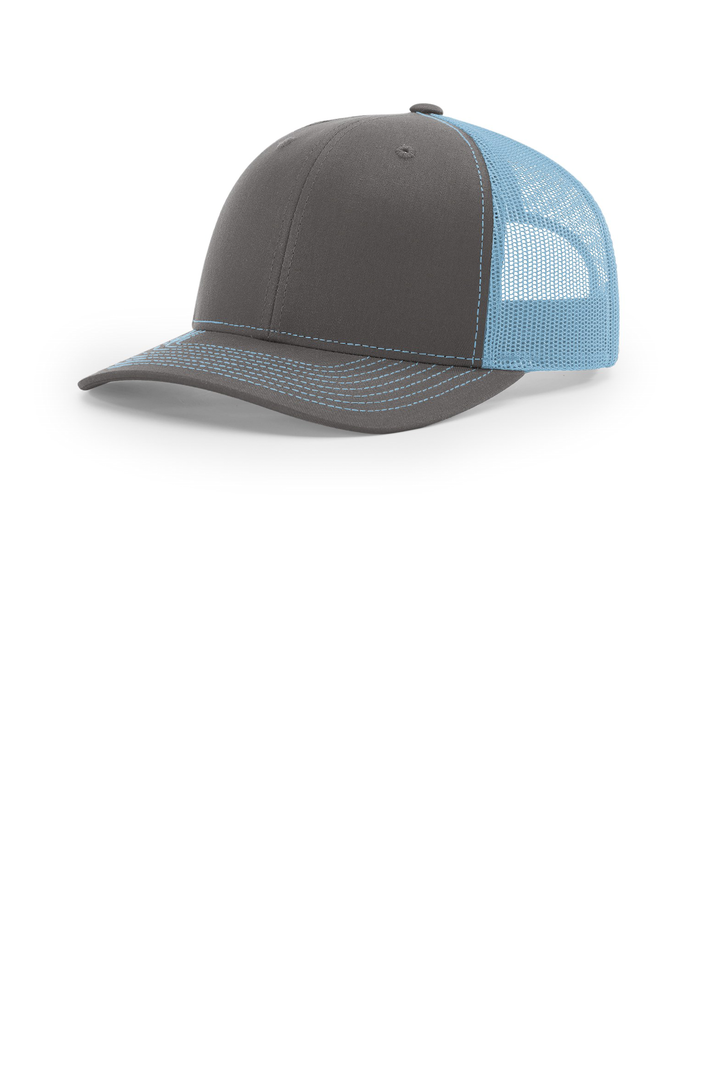 Richardson 112 Charcoal/ Columbia Blue