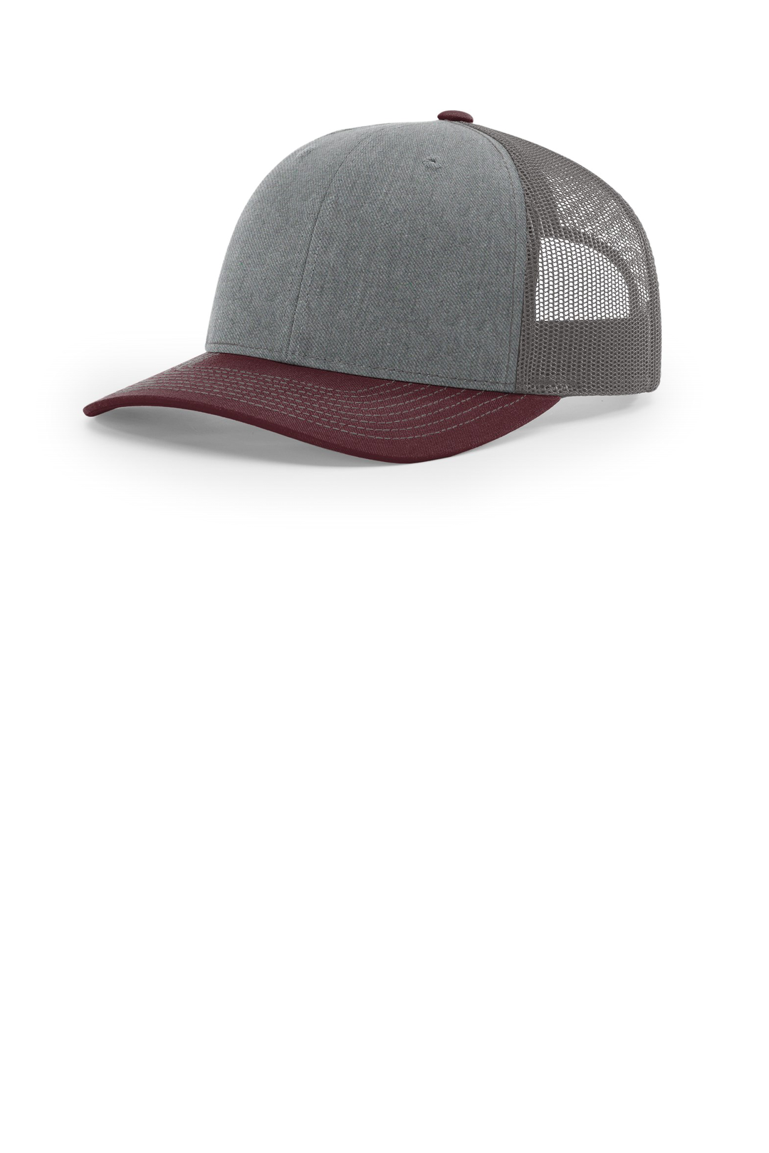Richardson 112 Heather Grey/ Charcoal/ Maroon
