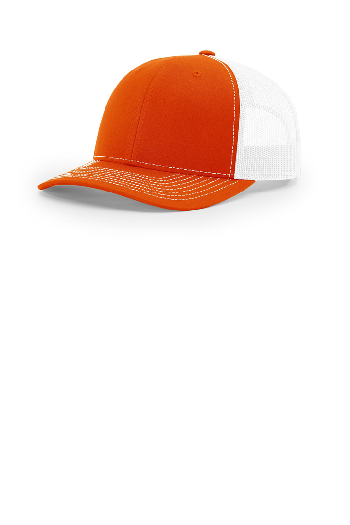 Richardson 112 Orange/ White