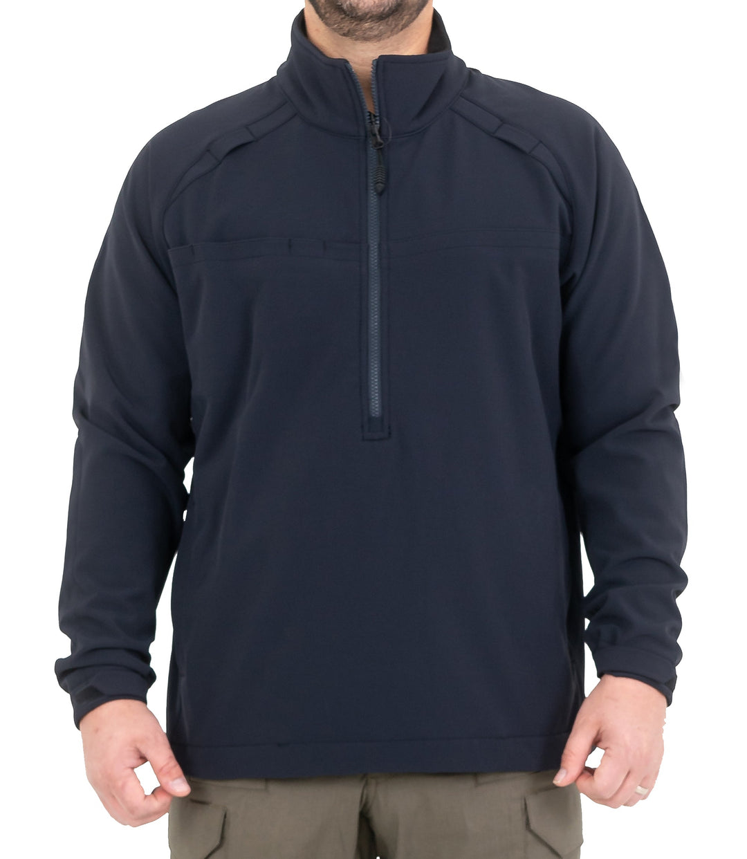 Men’s Tactix Softshell Pullover – Black
