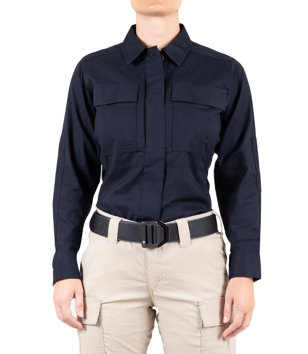 Women's V2 BDU Long Sleeve Shirt – Black