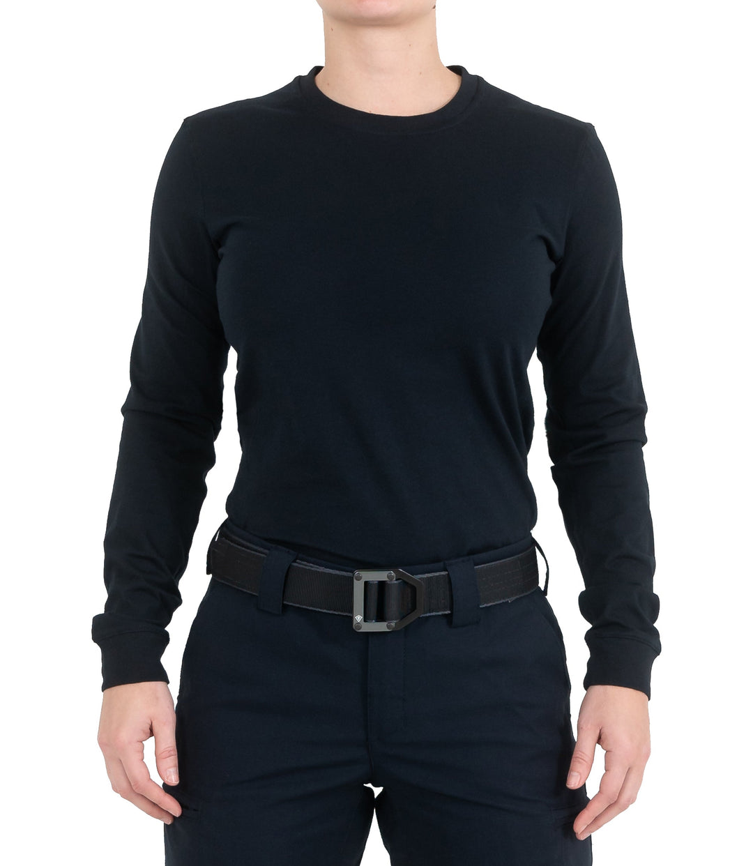 Women's Tactix Cotton Long Sleeve T-Shirt – Midnight Navy