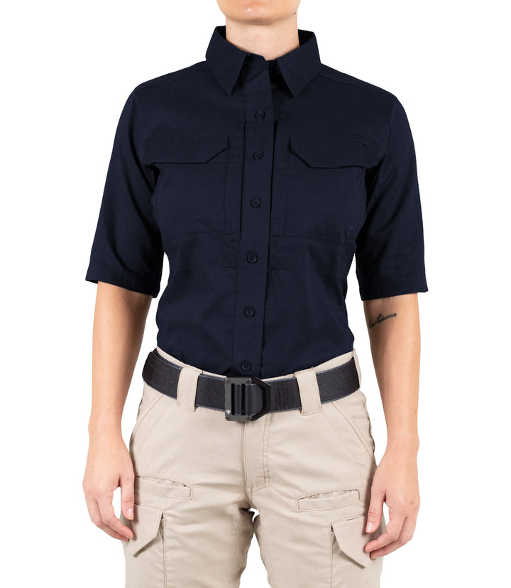 Women's V2 Tactical Short Sleeve Shirt – Black