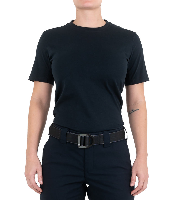 Women's Tactix Cotton Short Sleeve T-Shirt – Midnight Navy