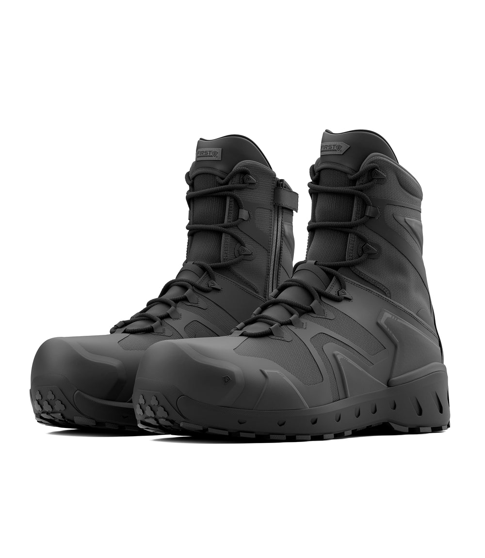 Men's 8" AERO-TAC™ Safety Toe Side-Zip Boot