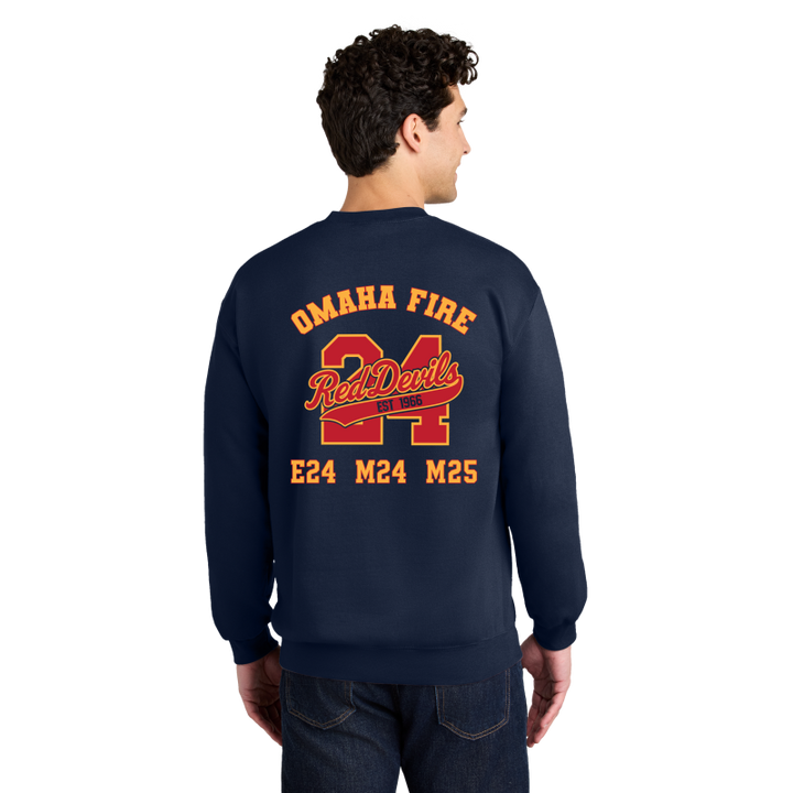 OFD24 Off-Duty Jersey Crewneck Sweatshirt