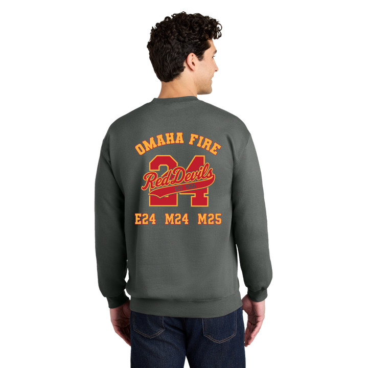 OFD24 Off-Duty Jersey Crewneck Sweatshirt