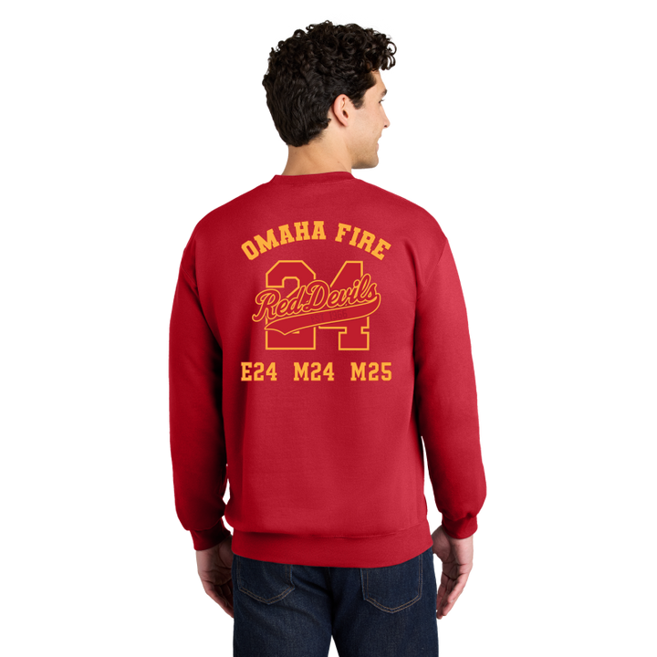 OFD24 Off-Duty Jersey Crewneck Sweatshirt