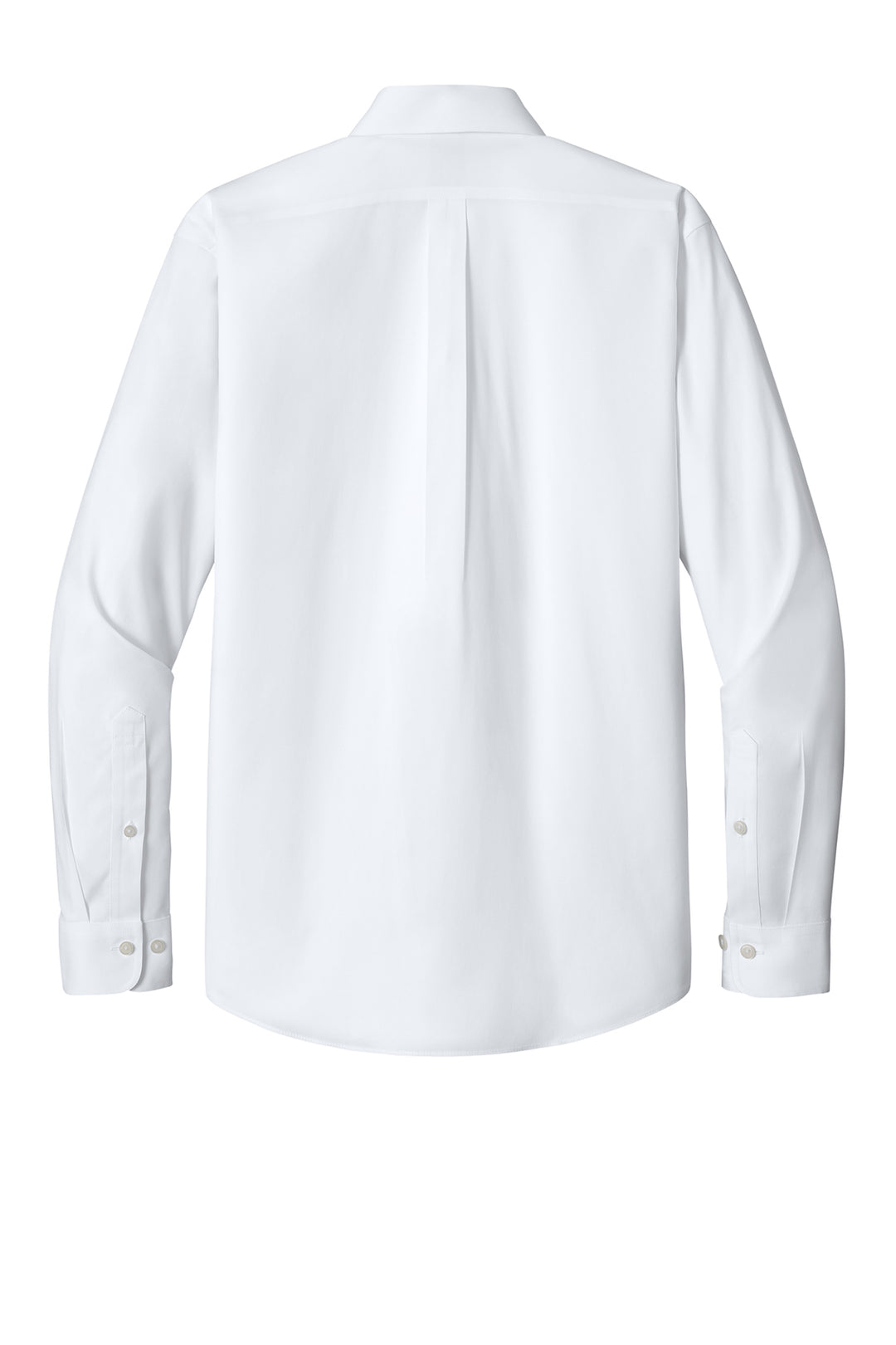Wrinkle-Free Stretch Pinpoint Spread Collar Shirt