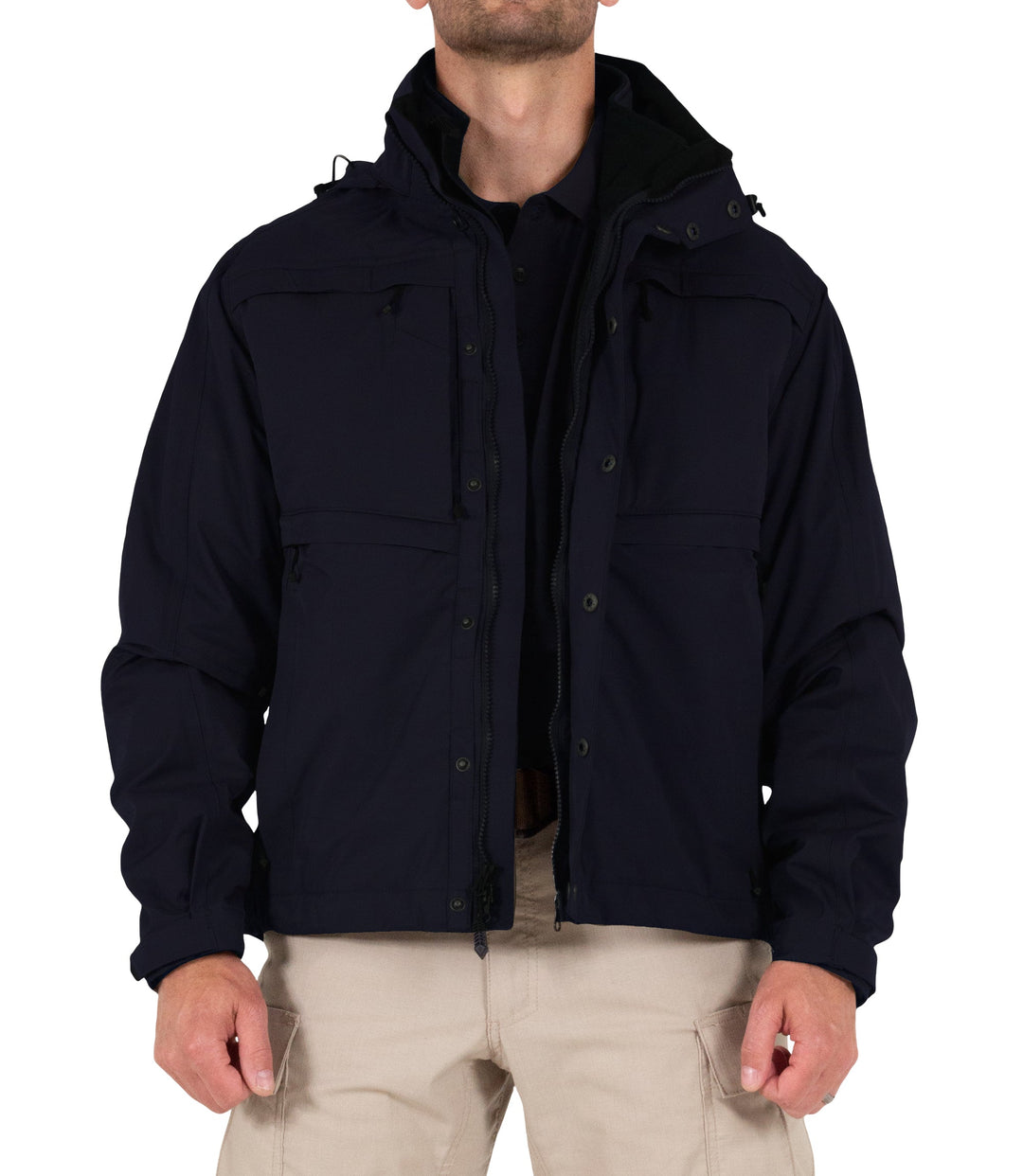 Men’s Tactix 3-In-1 System Jacket – Black