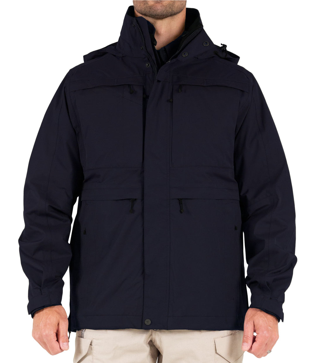 Men’s Tactix 3-In-1 System Parka – Black