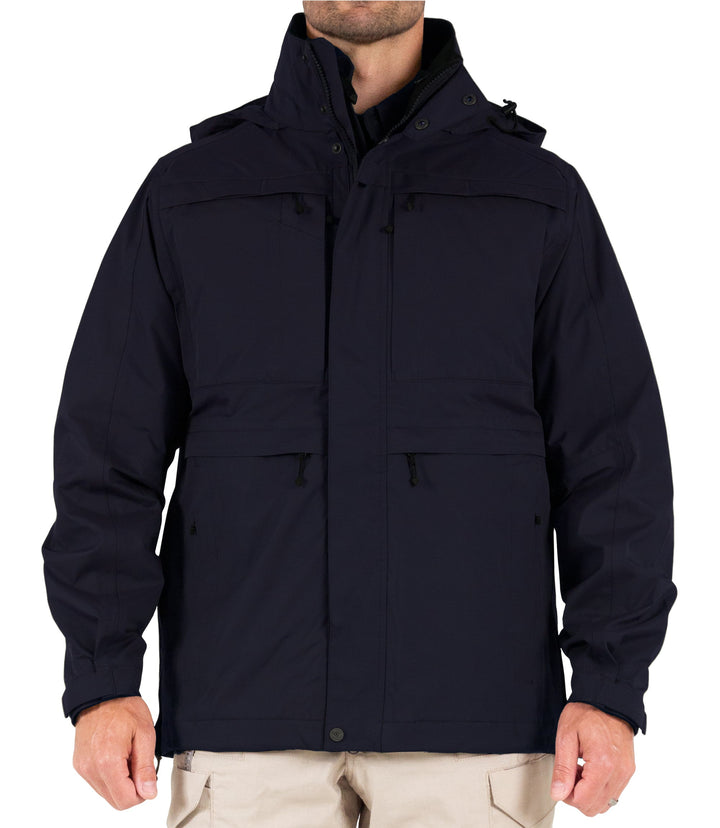 Men’s Tactix 3-In-1 System Parka – Black