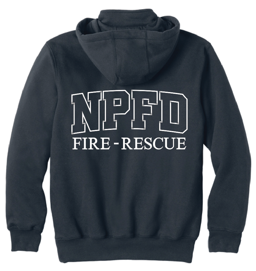 NPFD Carhartt Mock-Neck Hoodie