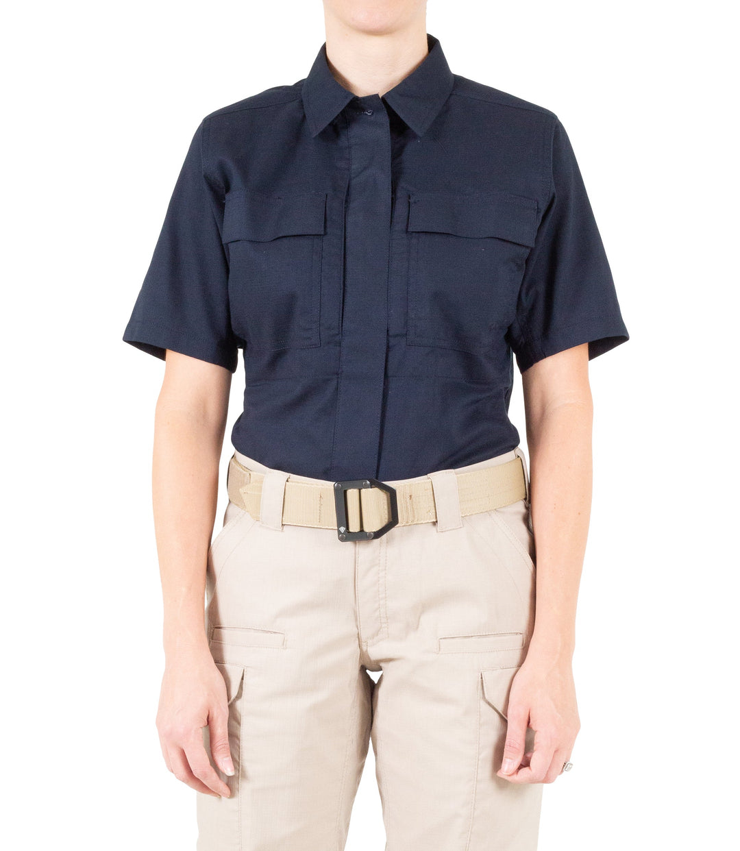 Women's V2 BDU Short Sleeve Shirt – Black