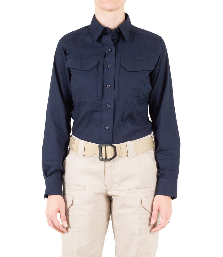 Women's V2 Tactical Long Sleeve Shirt – Black