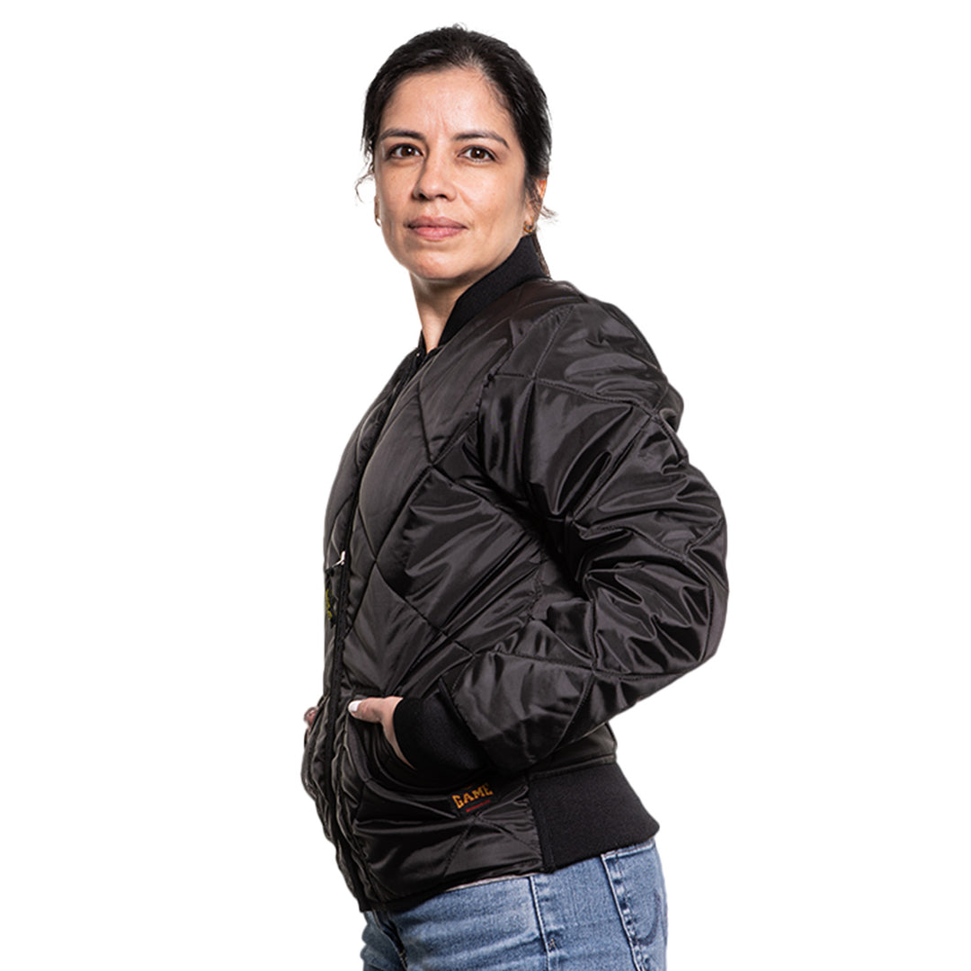 Womens Diamond Quilted Jacket