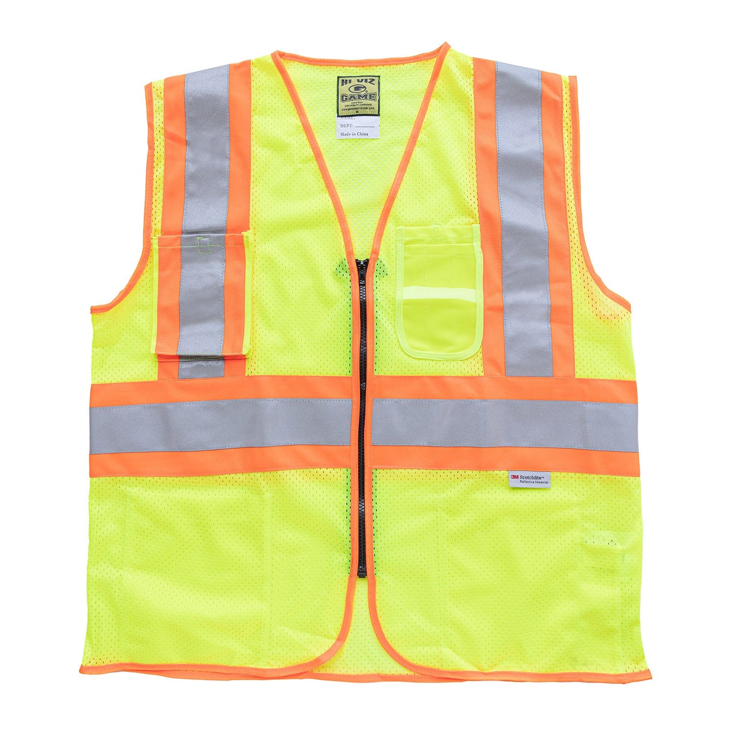I85 DOT Mesh Vest w/Pockets