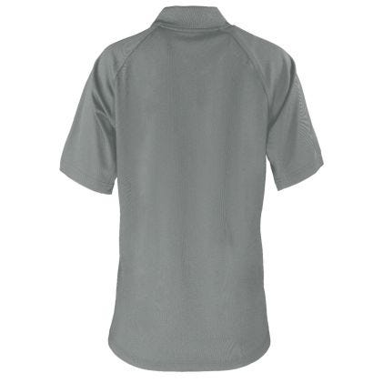 Women's Raglan Short Sleeve Utility Polo – Black